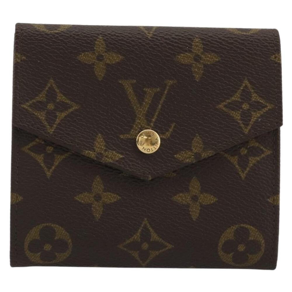 Louis Vuitton Monogram Portefeuille Victorine Wallet Brown